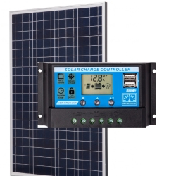PANEL SOLARNY FOTOWOLTAICZNY 140W 18V regulator 20A